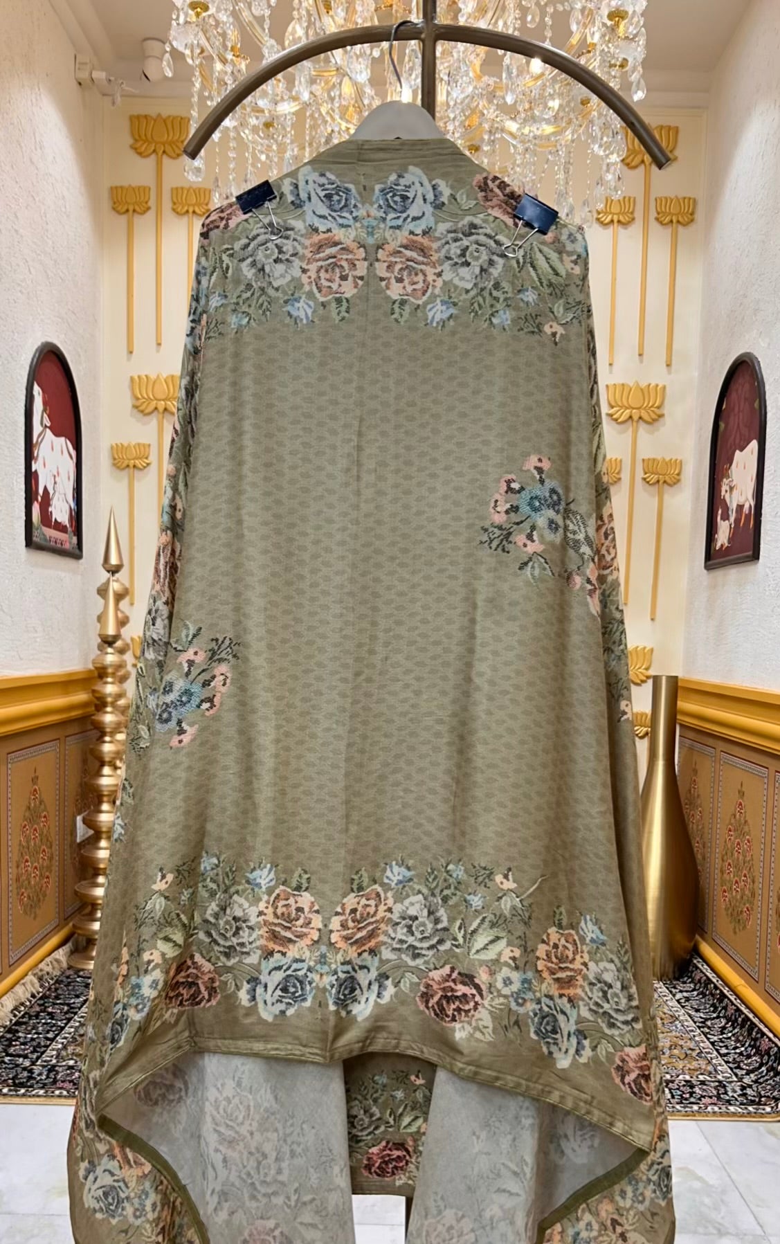 Pashveen Nazakat Suit (Green)