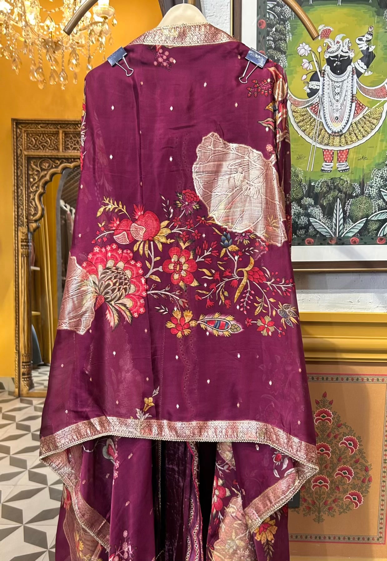 Ridwaan-é-Velvet Suit (Wine)