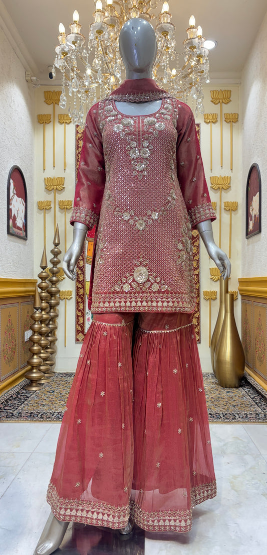 Noorzaiba Gharara Set