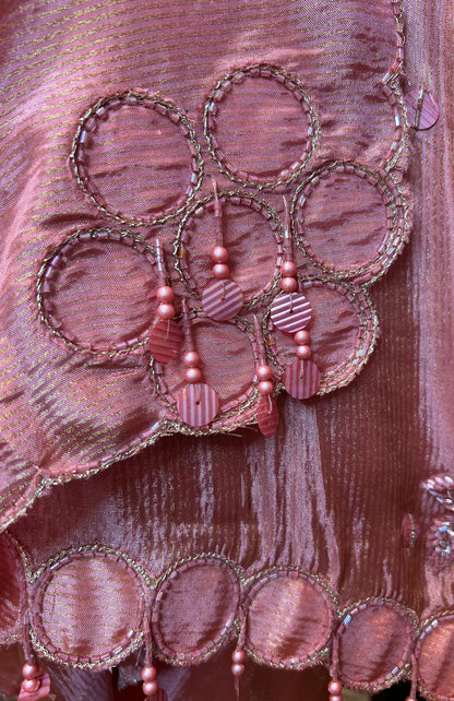 Mehira Organza Suit (Pink)