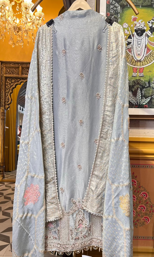 Hayaa-e-Noor (Powder Blue)
