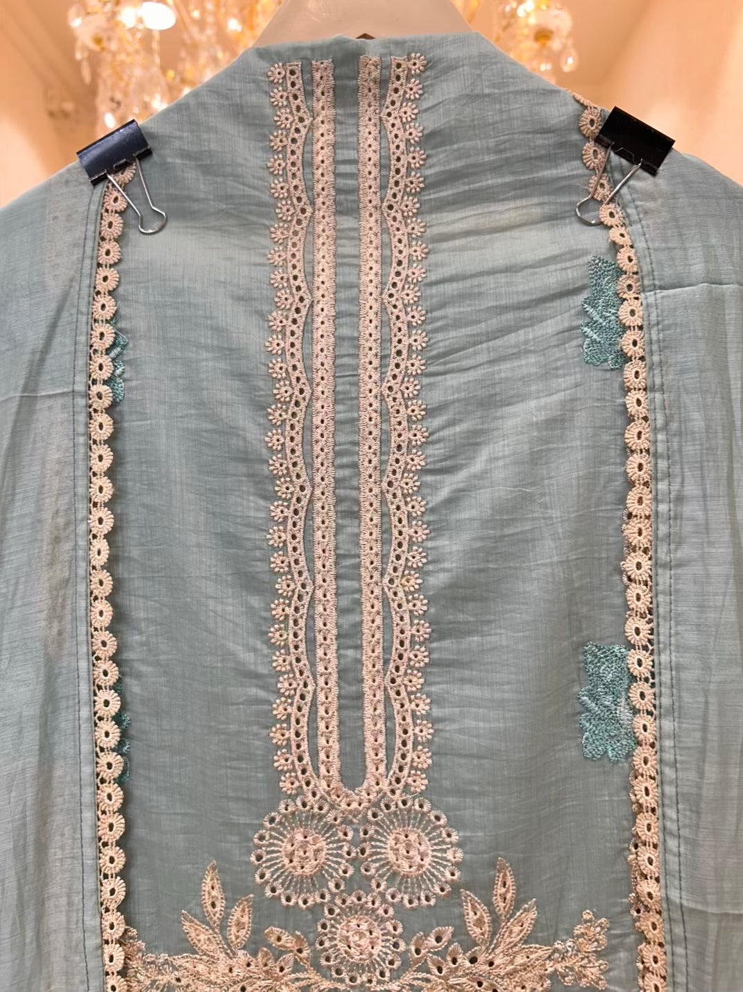 Zivara Chikankari Chanderi Suit