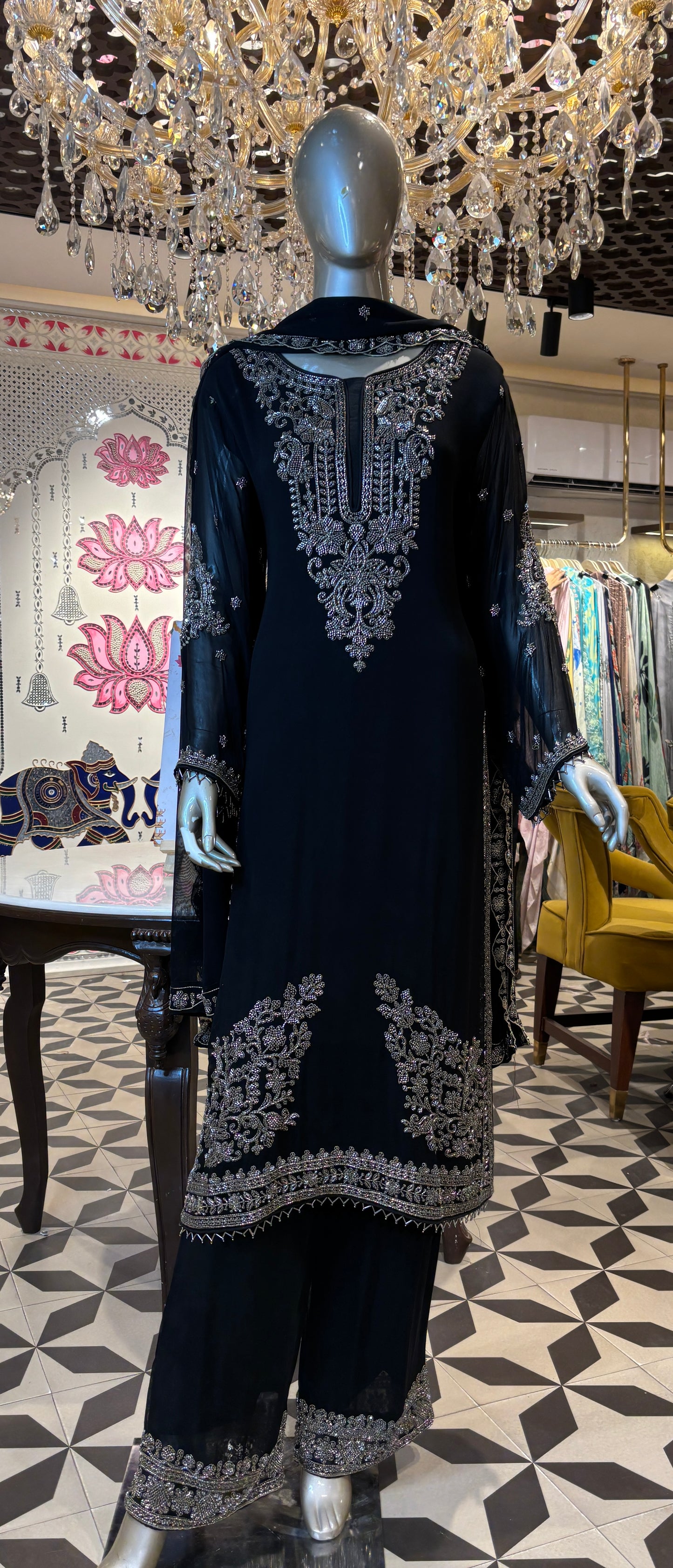 Meher Noor Georgette Suit