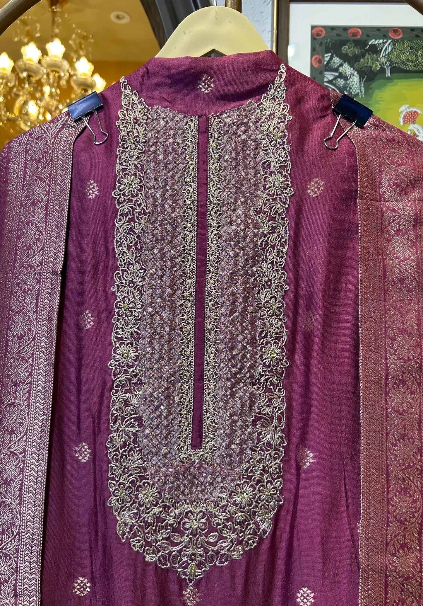 Svaréa Royale Pure Silk Suit