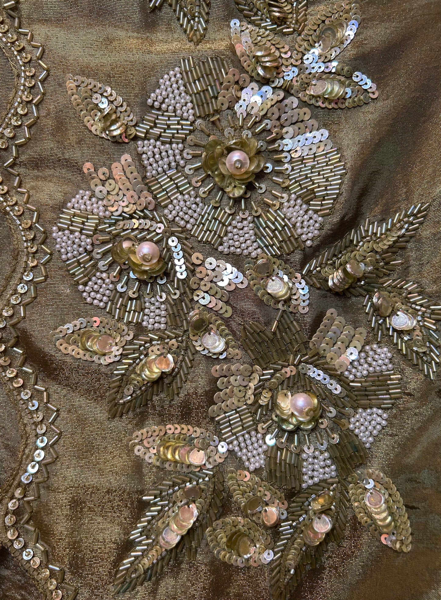 Nyara Organza Suit (Green)