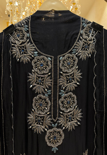 Zarqash Organza Suit