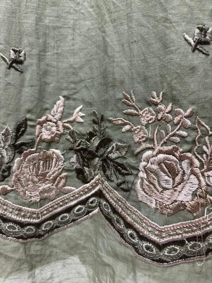 Meher Thread Patch Chanderi Suit