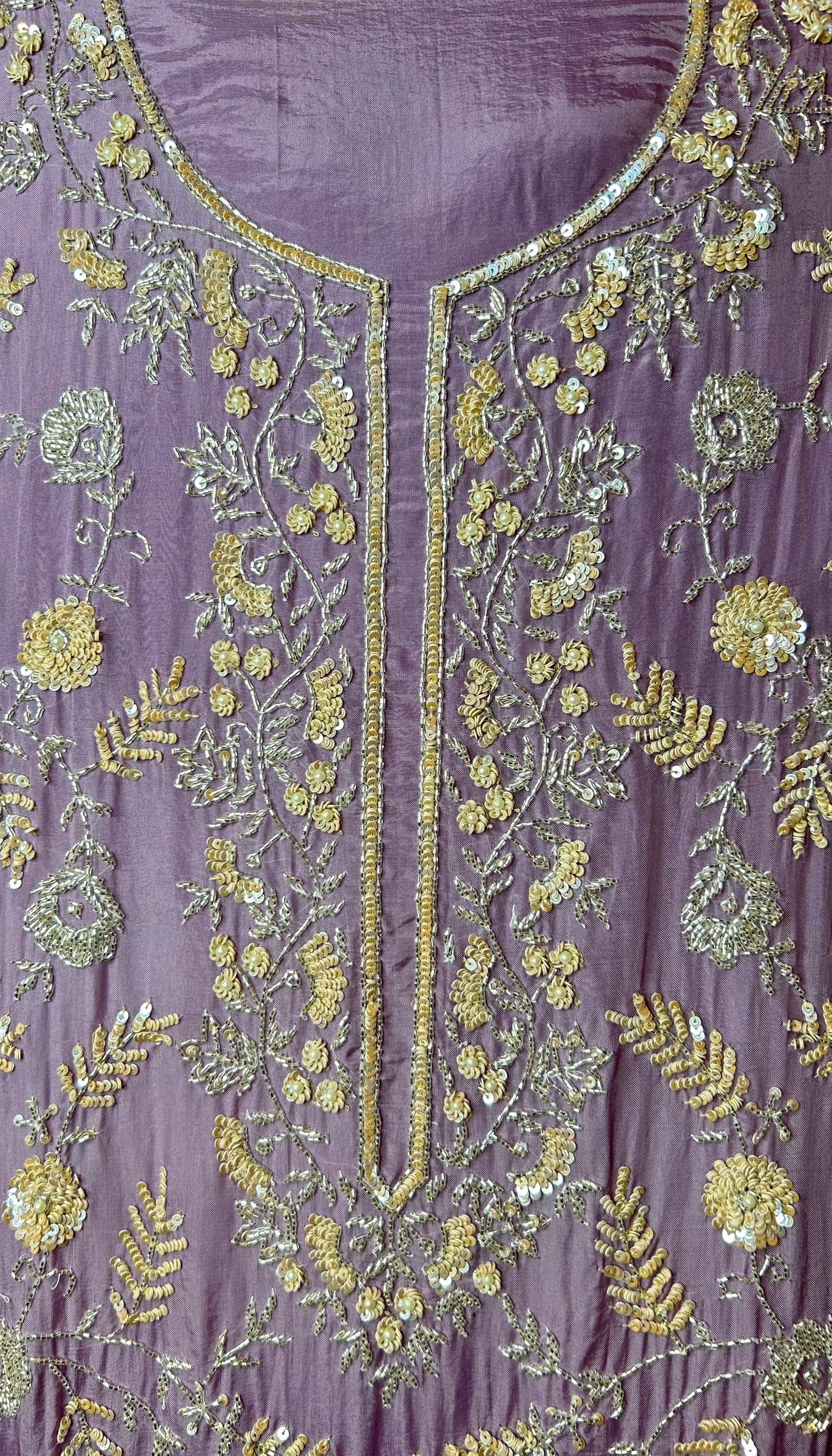 Zyrah Organza Suit (Lavender)
