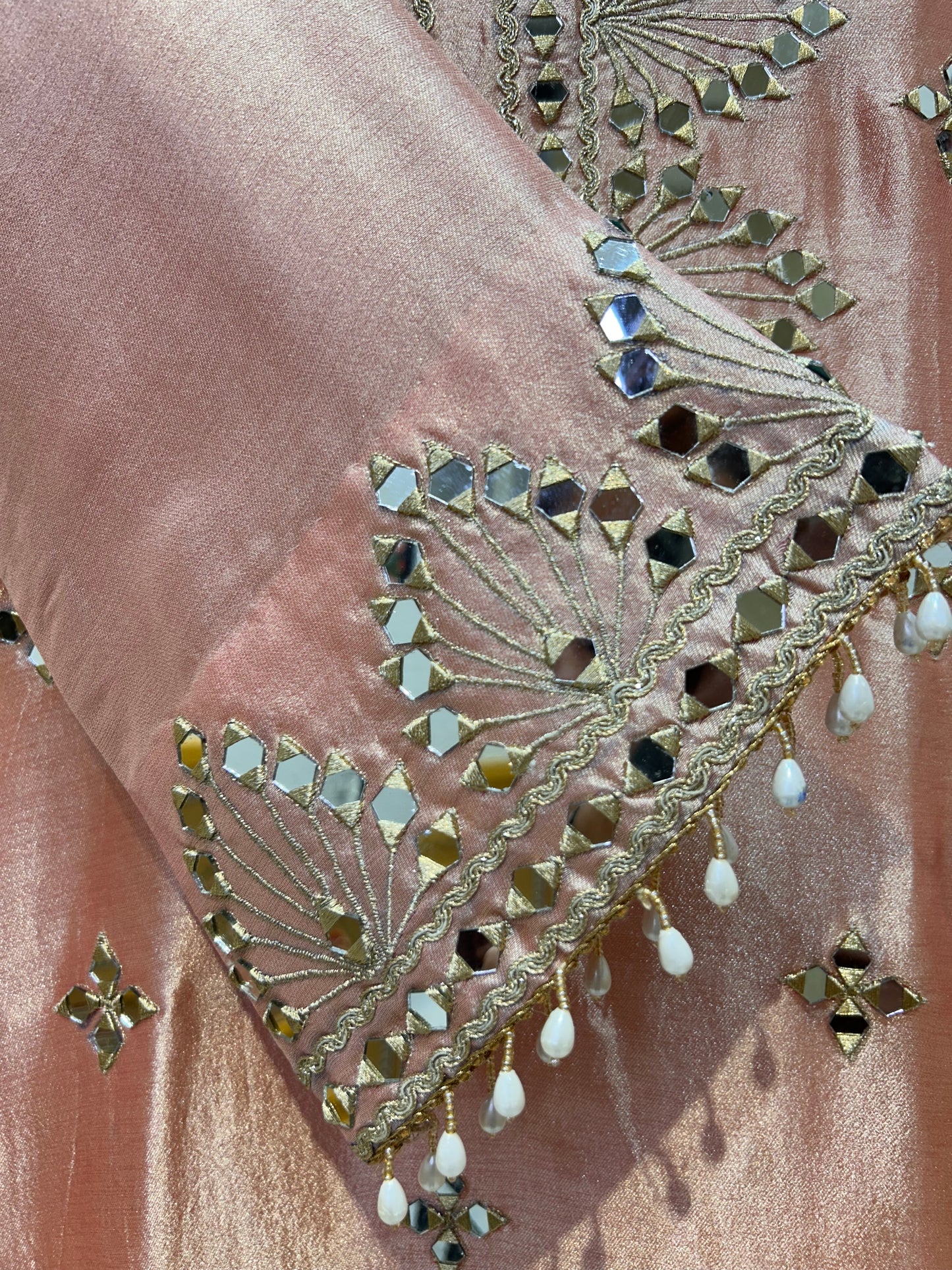 Avira Mirror Drape Dress