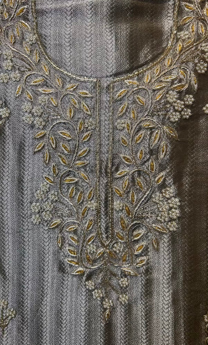 Zar-e-Gulshan (Silver Grey)