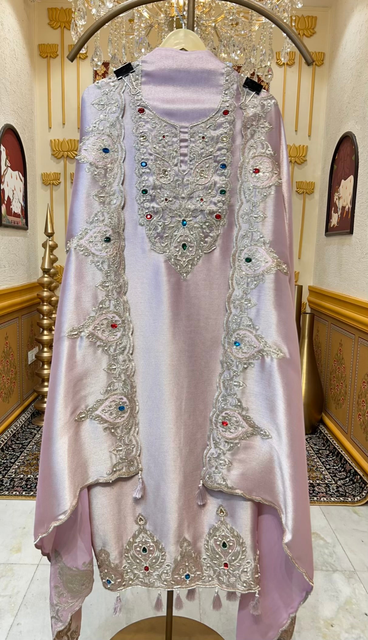 Zehraani Élan Suit (Pink)