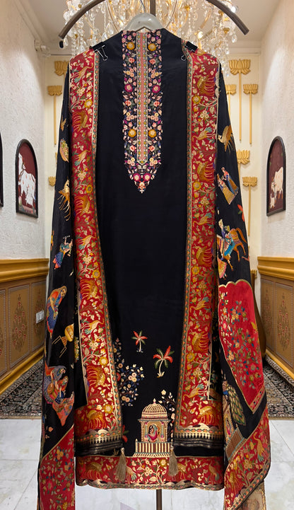 Rangvaani Banarasi Suit