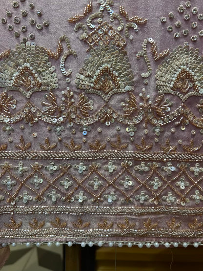 Riyansaé-Naqsh Suit (Lavender)