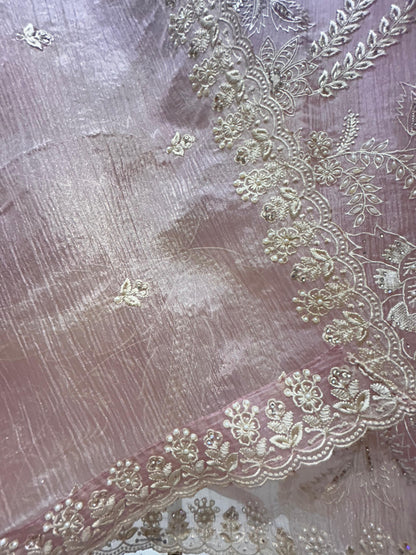 Mehrzeen Appliqué Tissue Suit