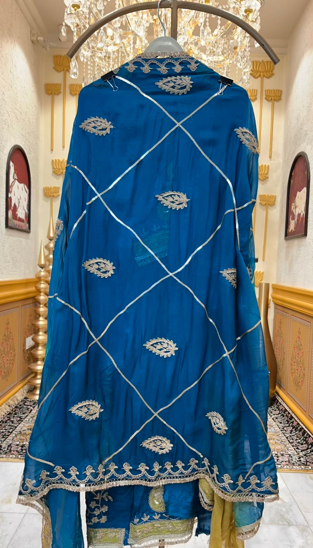 Sarvina Noor Dori Suit (Blue)