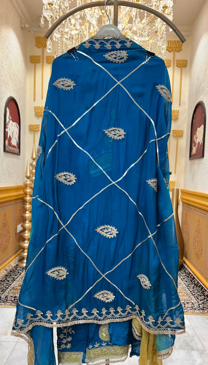 Sarvina Noor Dori Suit (Blue)