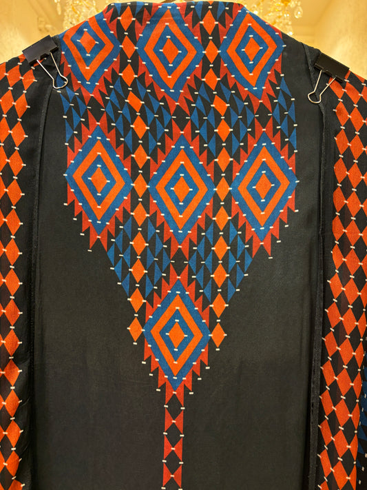 Elara Printed Crepe Suit