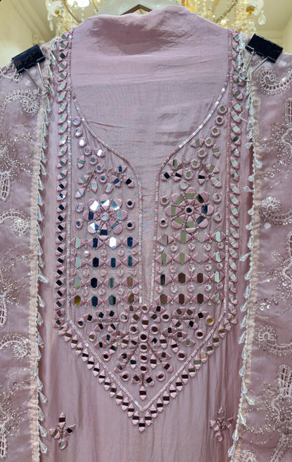 Mehraz Mirror Silk Suit