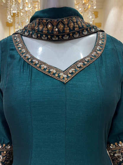 Zarmeher Anarkali Suit