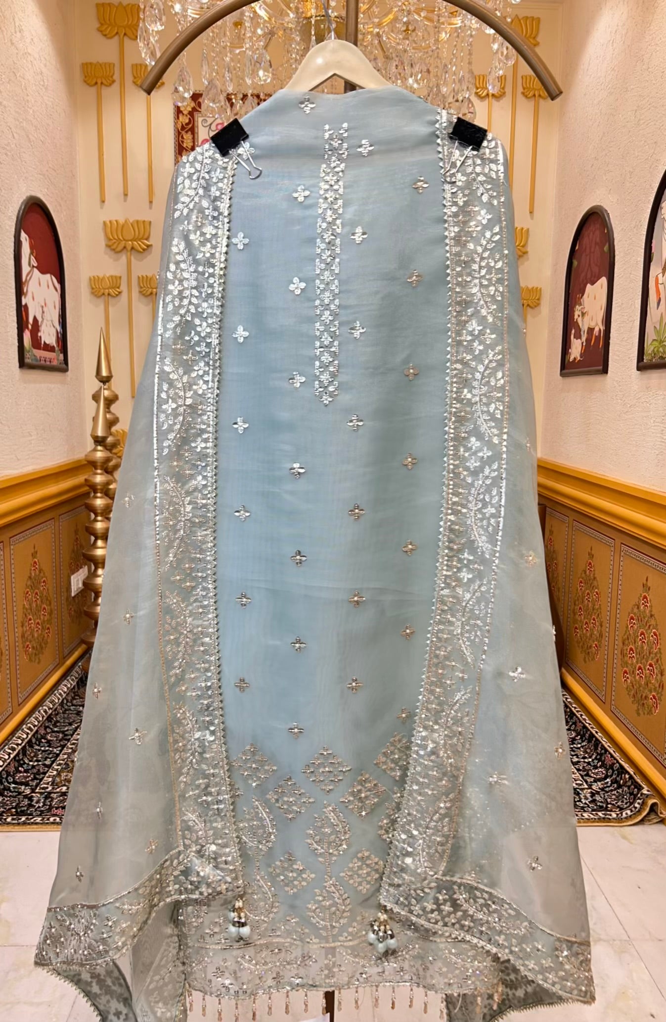 Arezya Patchloom Suit (Powder Blue)
