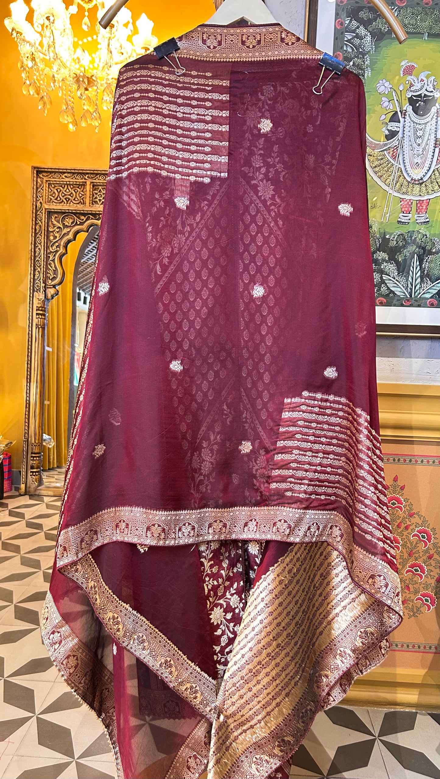 Noor-e-Meena (Maroon)
