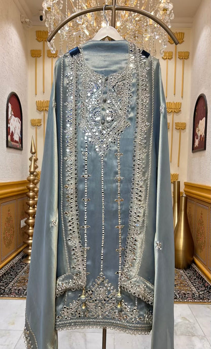 Rimzara Sheesha Élan Suit (Blue)