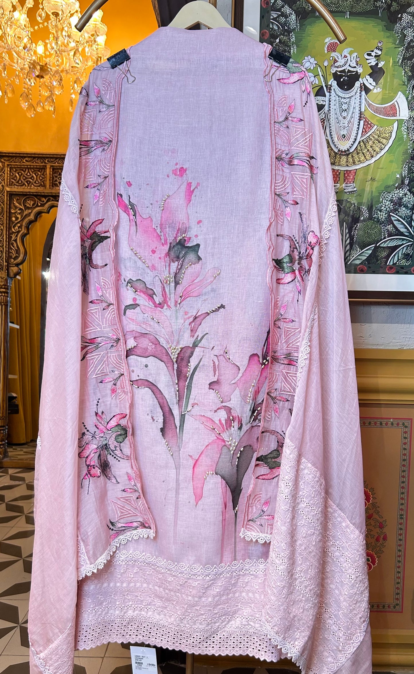 Tvarita Linen Suit (Lavender)
