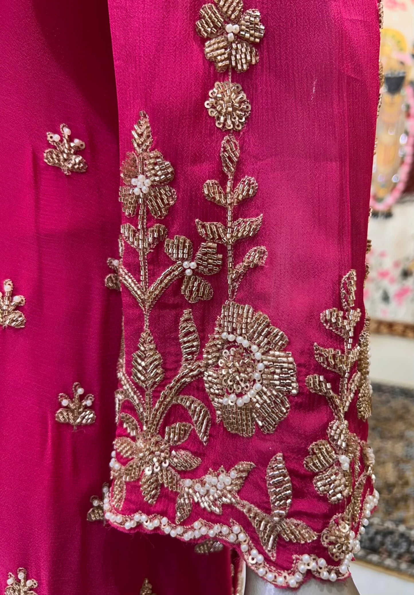 Zehraani Chinon Élan Set (Magenta)