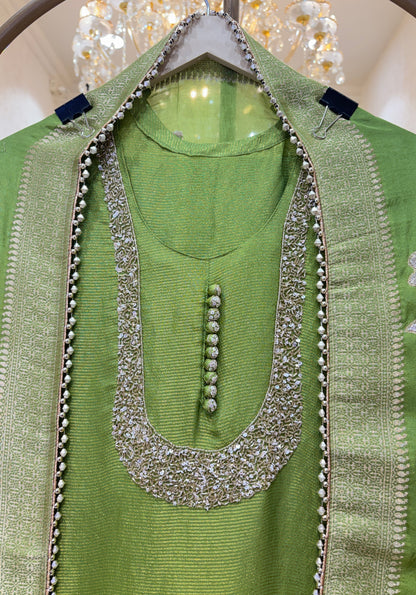 Veesha Shimmer Organza Suit