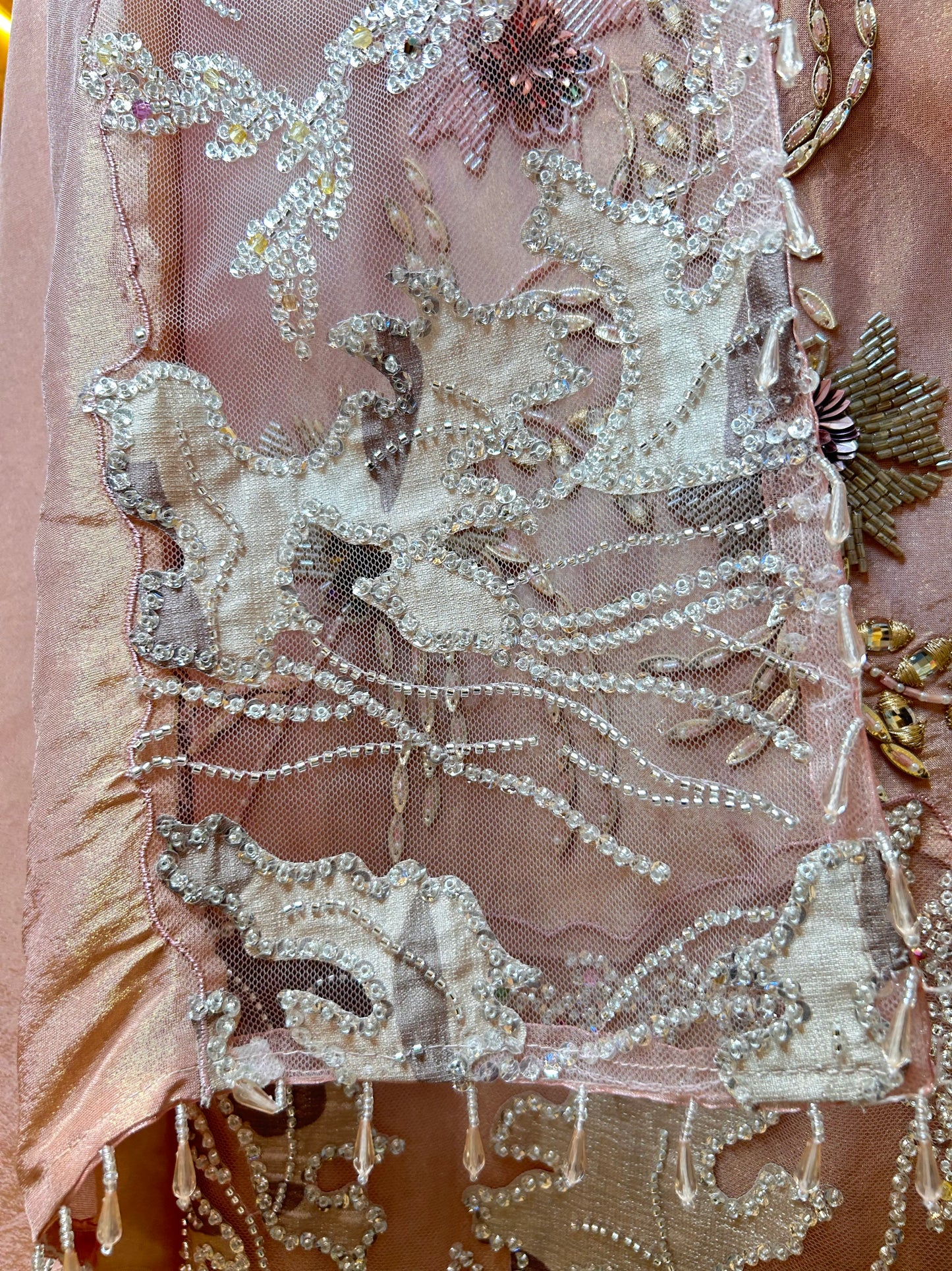 Ziba Shimmer Organza Suit