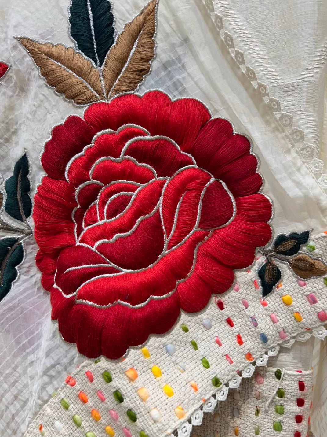 Vihana Zari Sequin Chanderi Suit