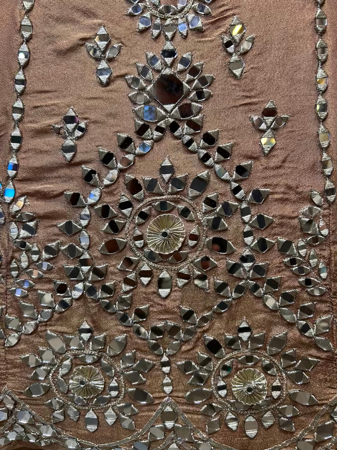 Ameera-é-Noor Anarkali (Beige)