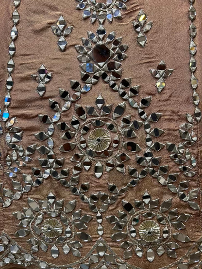 Ameera-é-Noor Anarkali (Beige)