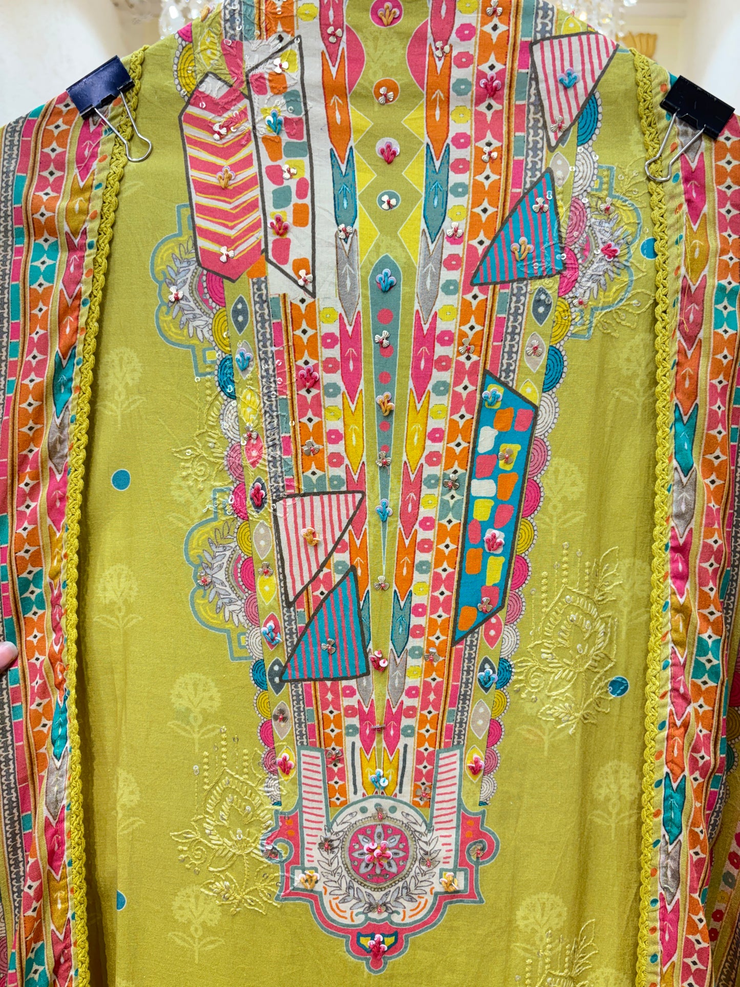 Aafreen Sequin Cotton Suit