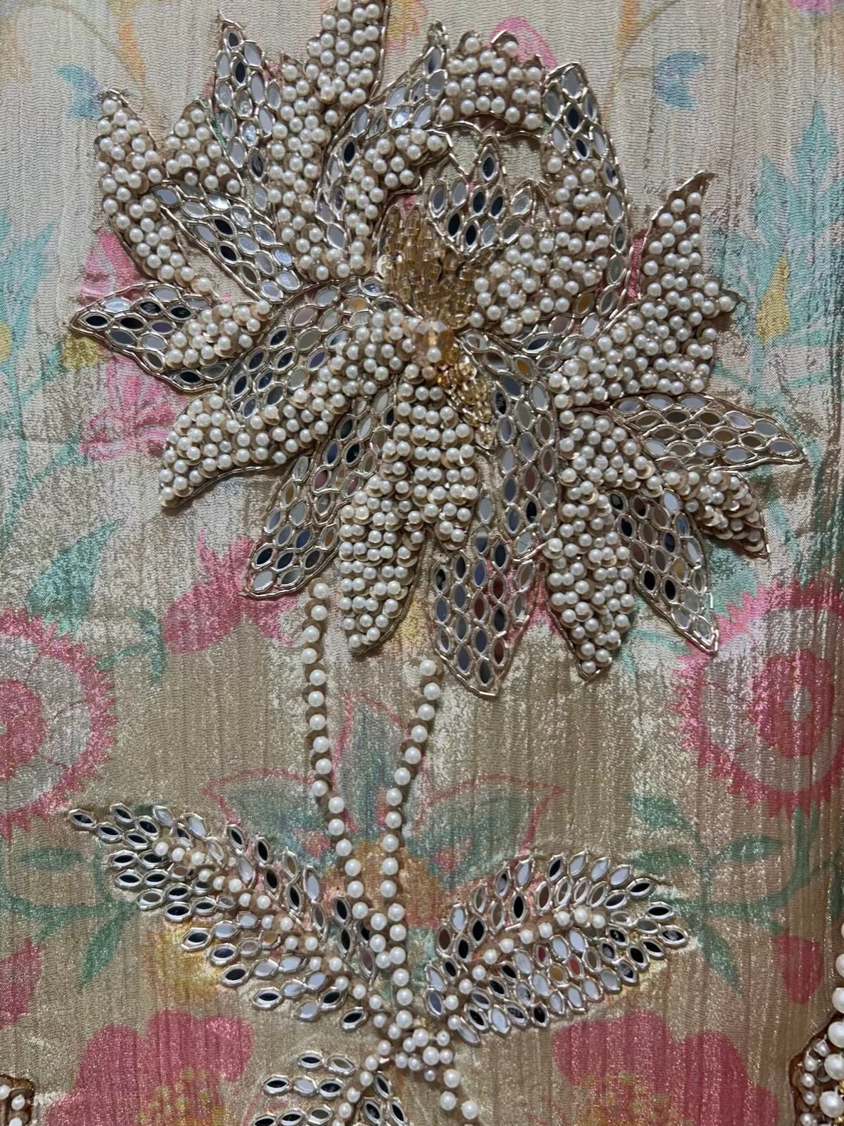 Afsara Tissue Bloom Suit