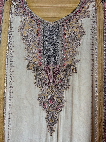 Iravya Crepe Suit (Mustard)