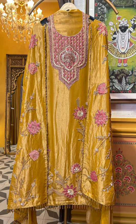 Fariha-é-Noor (Mustard)