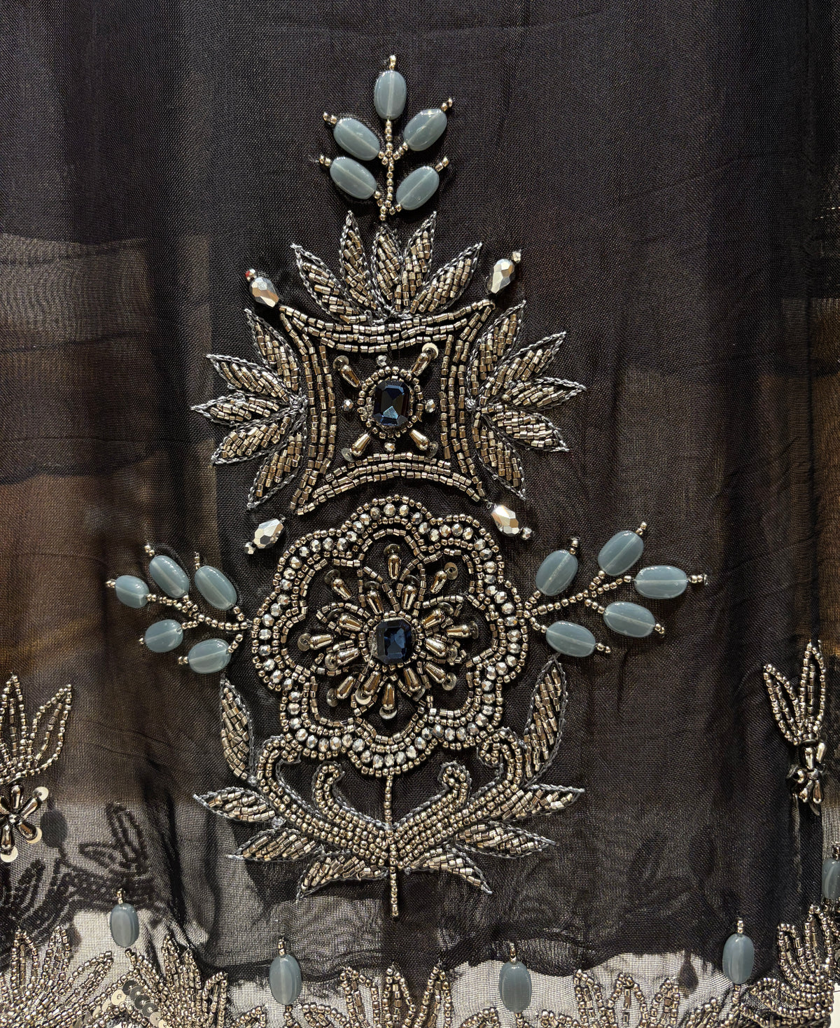 Zarqash Organza Suit