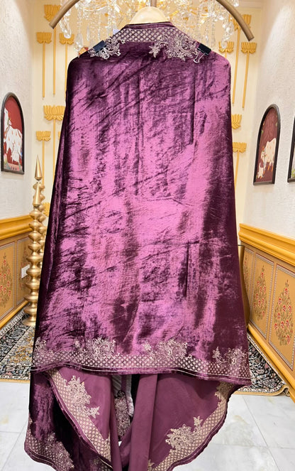 Zarwaab Banarasi Élan Suit (Pink)