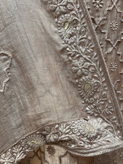 Husna Sequin Bloom Suit (Mouse)