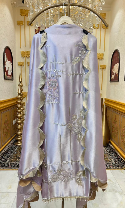 Mahira Veil Suit (Lavender)
