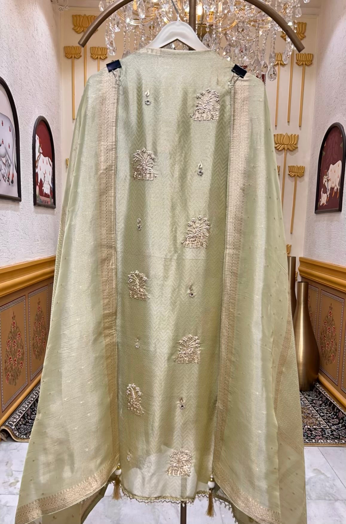 Rimaira Shimmer Banarasi Suit