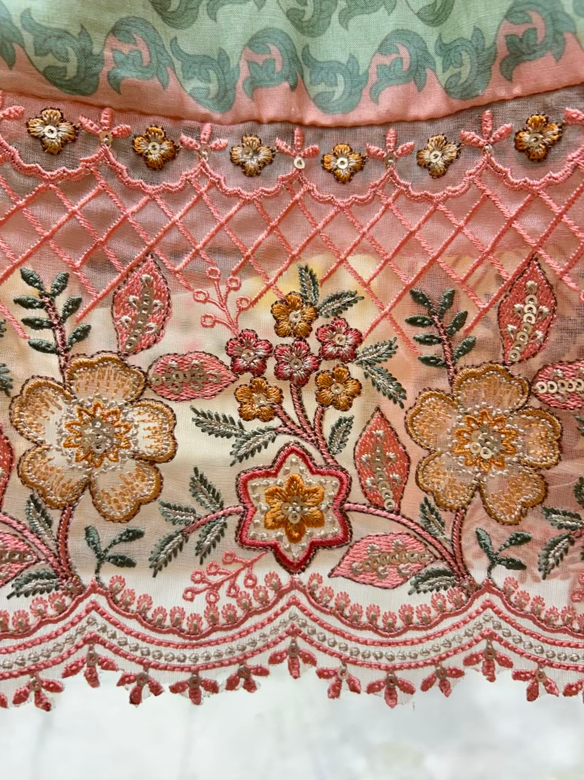 Elira Sequin Bloom Suit (Pink)