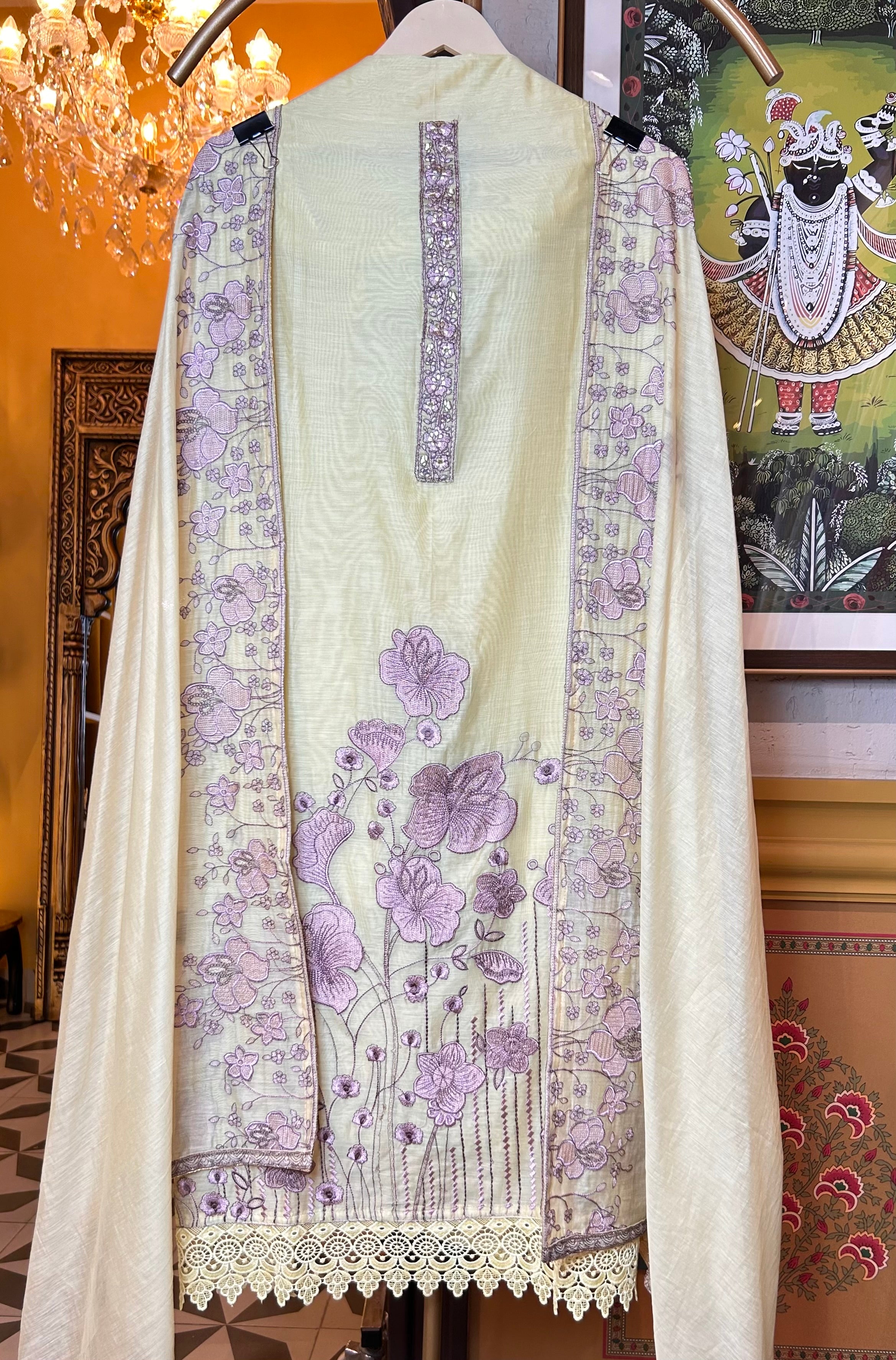 Keya Mul Suit (Yellow)
