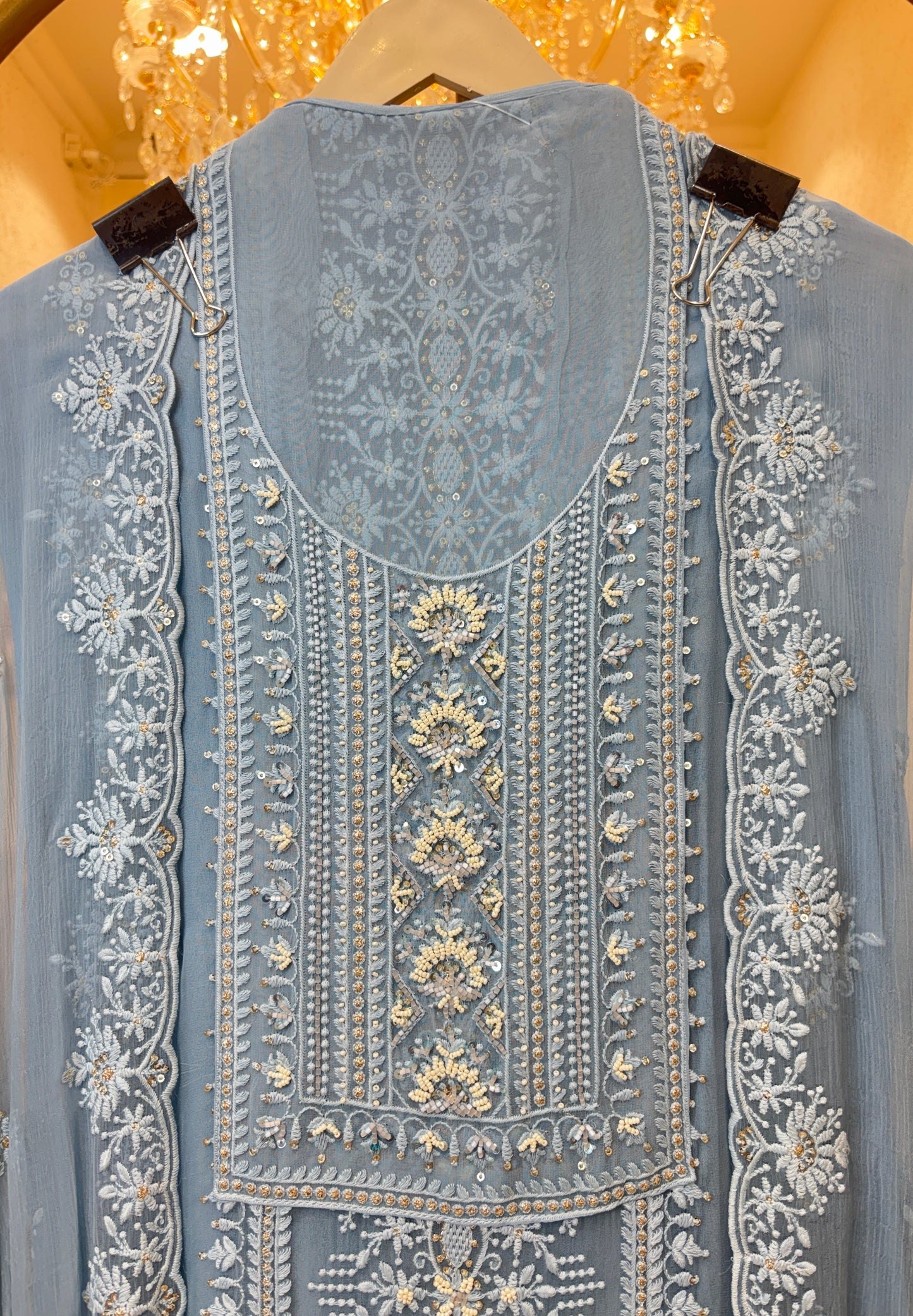 Mehrnoor Chiffon Suit