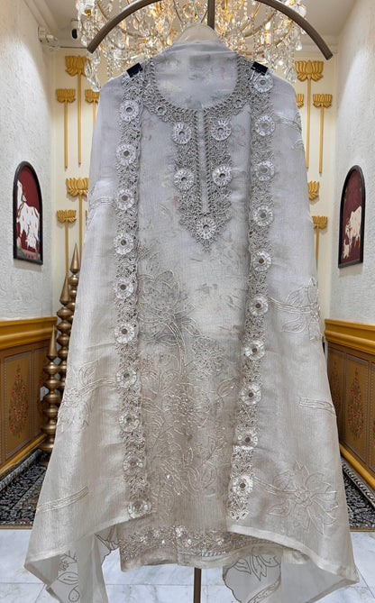 Noorzaar Crush Tissue Suit