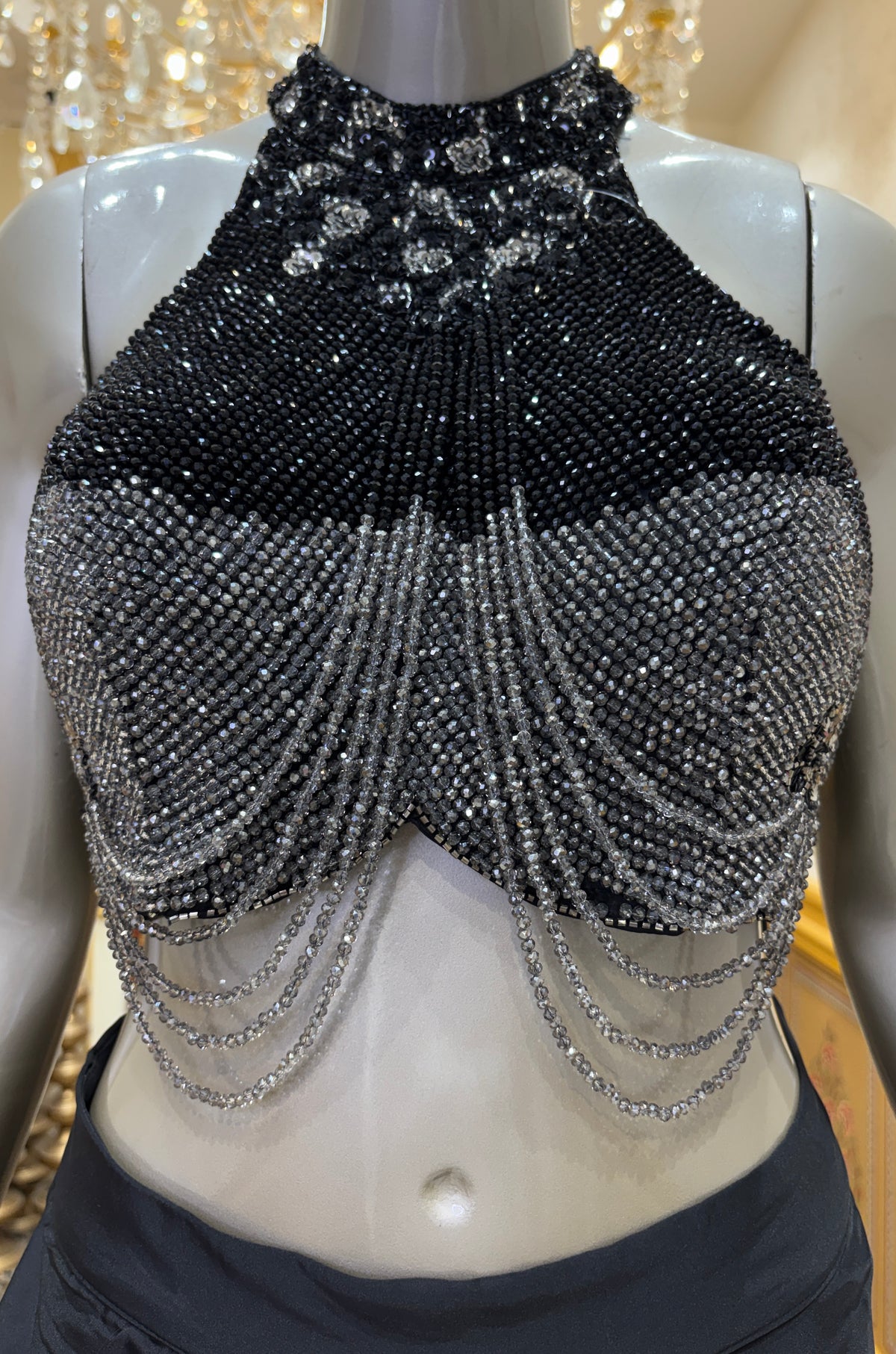 Chandmoti Drape Set