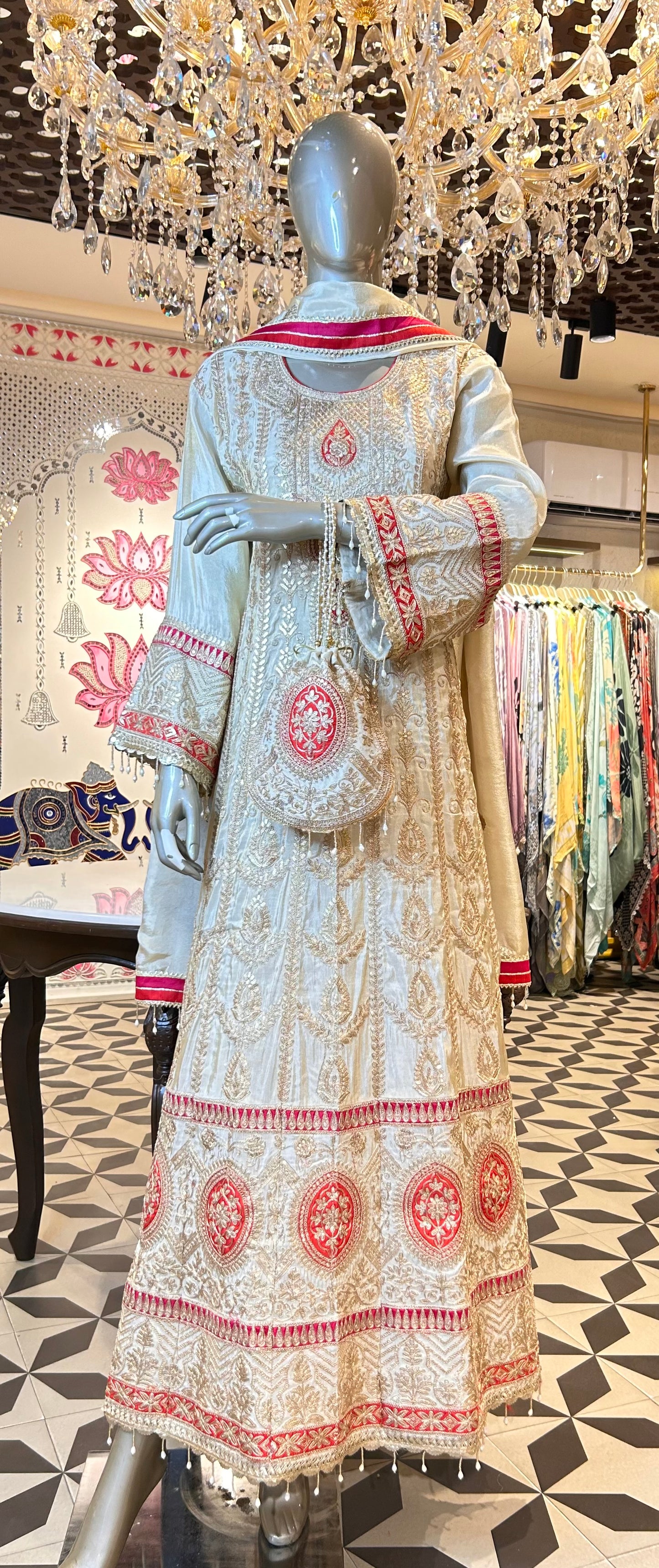 Noor Mahal Anarkali Set