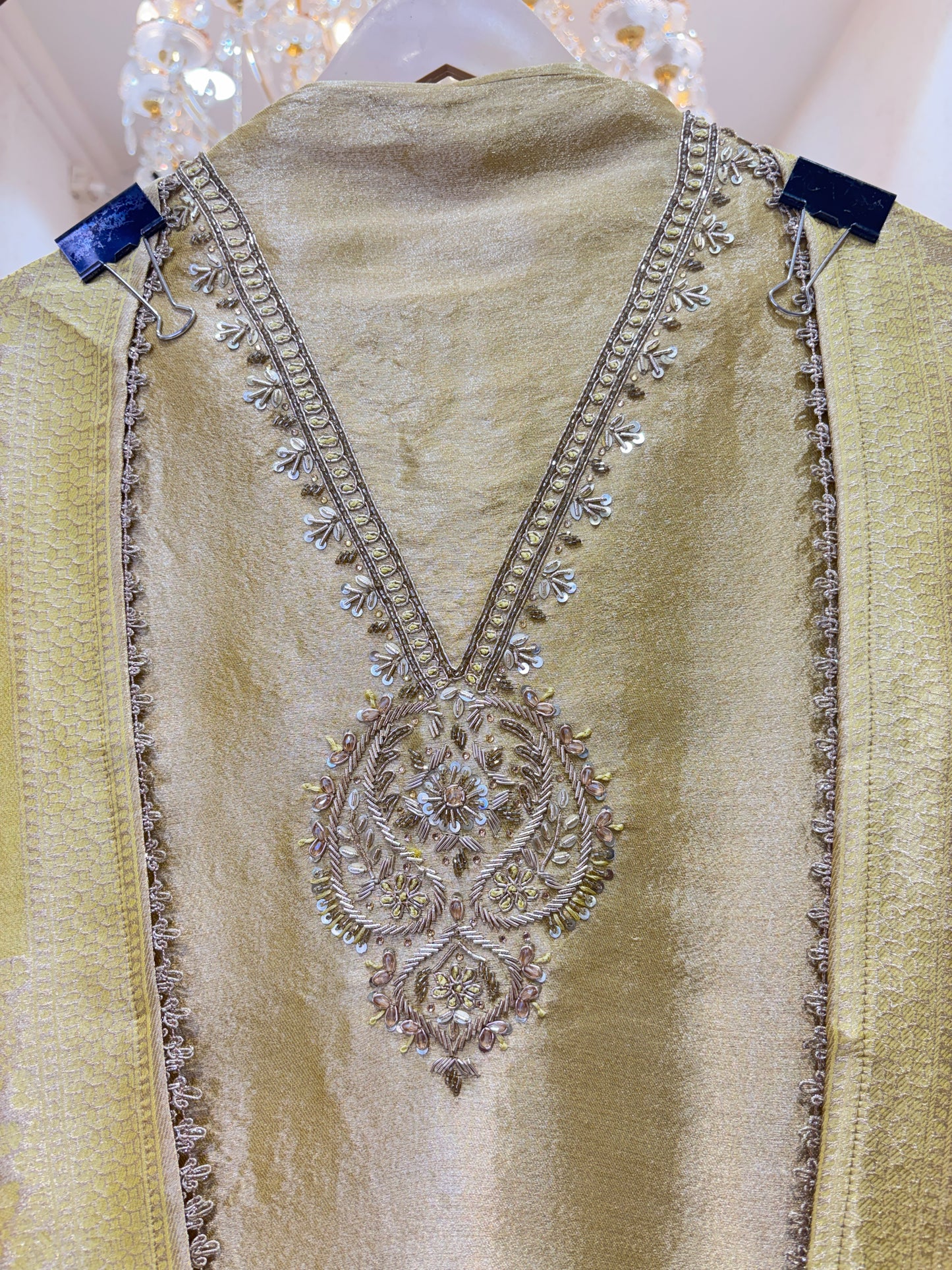 Vyantara Silk Organza Suit