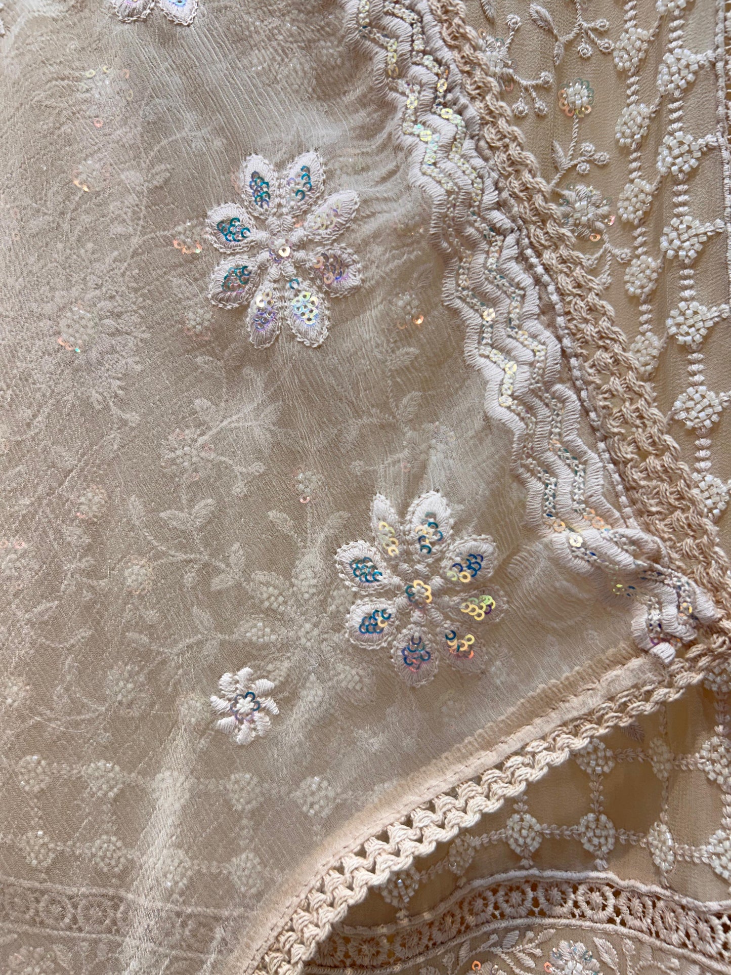 Aabroo Cutdana Georgette Suit